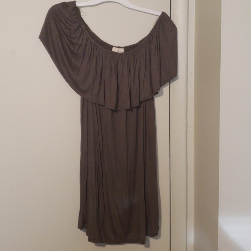 Off the shoulder dress